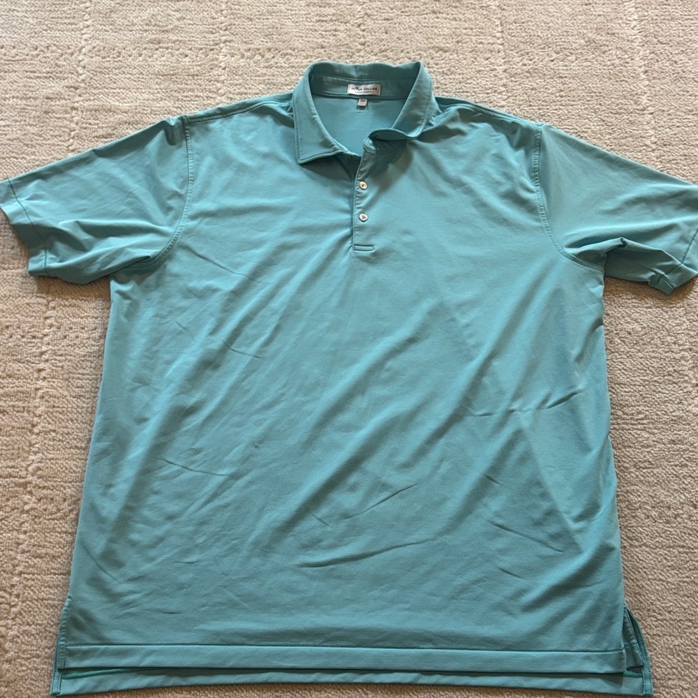Peter Millar Teal Polo Shirt